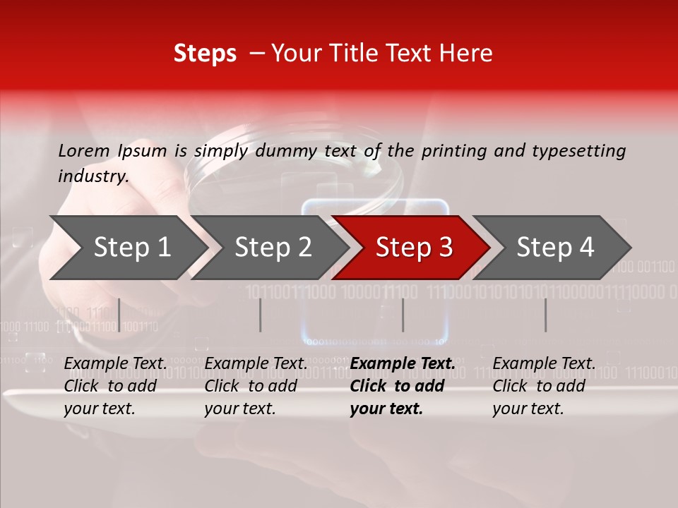 Computer See Optical PowerPoint Template