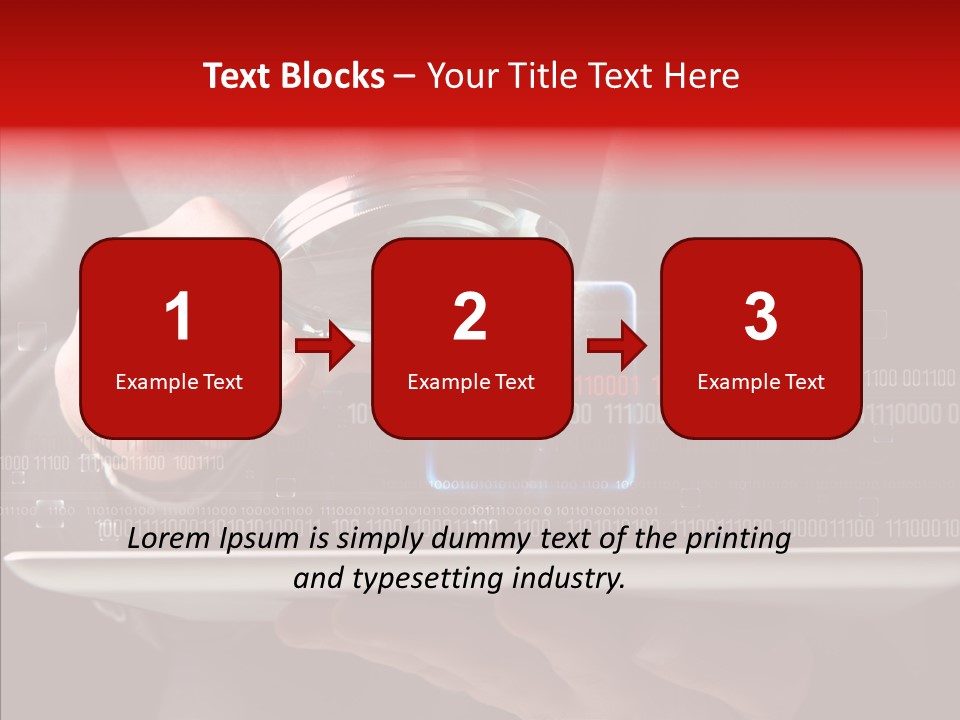 Computer See Optical PowerPoint Template
