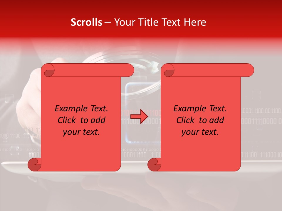 Computer See Optical PowerPoint Template