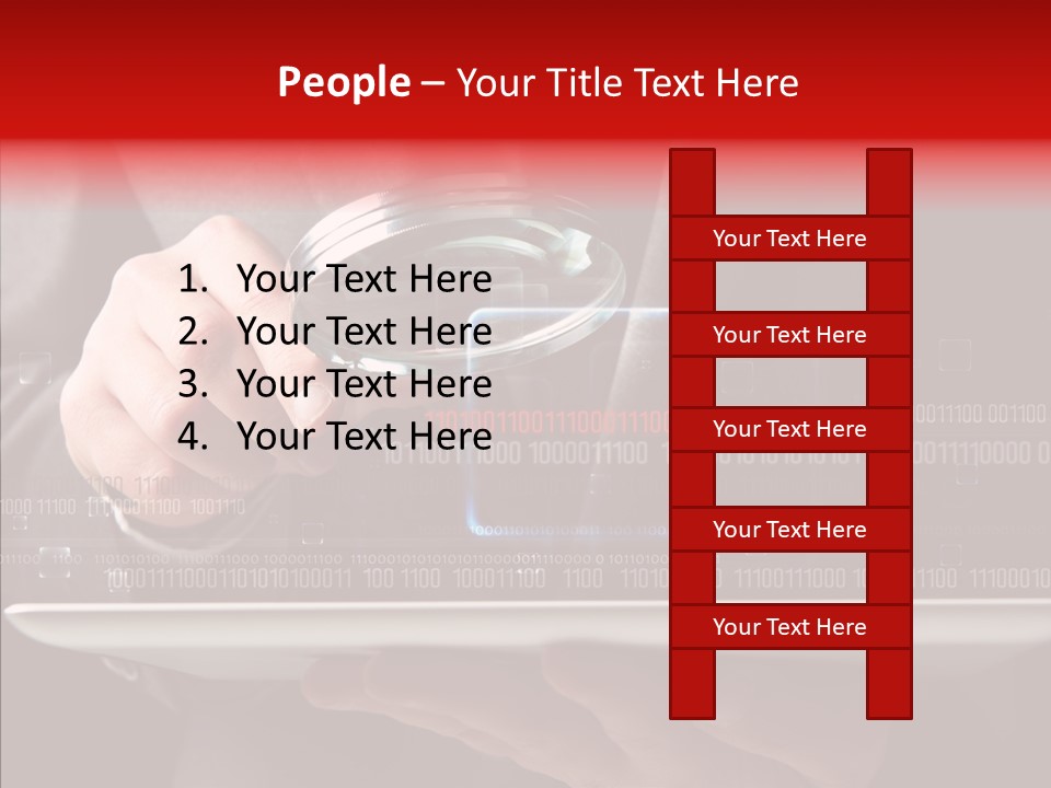 Computer See Optical PowerPoint Template
