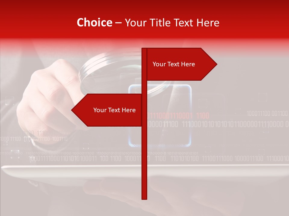 Computer See Optical PowerPoint Template