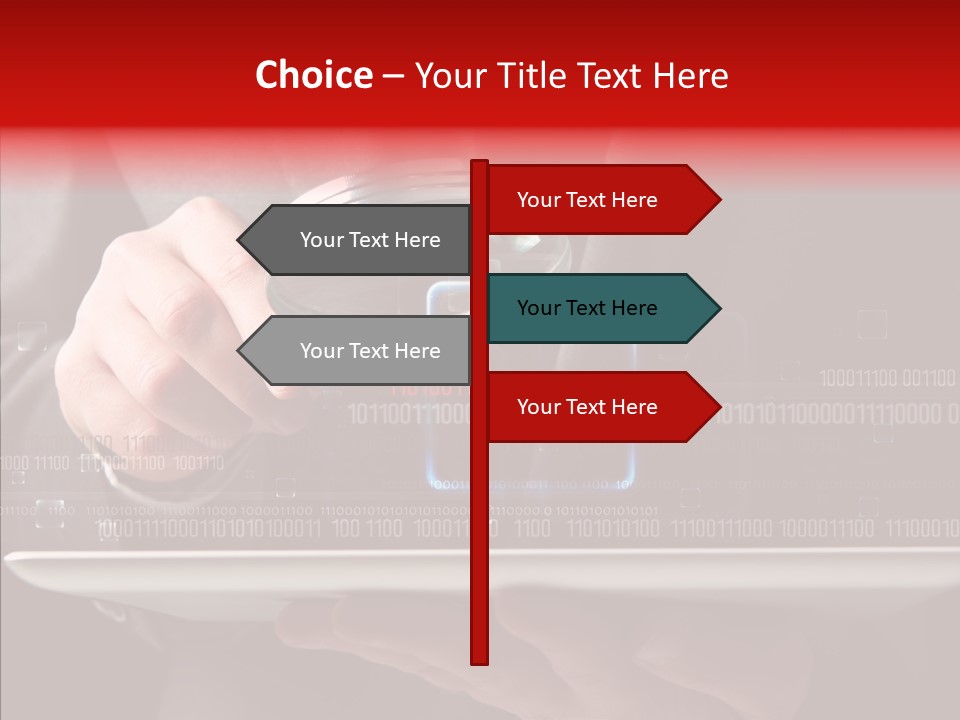 Computer See Optical PowerPoint Template