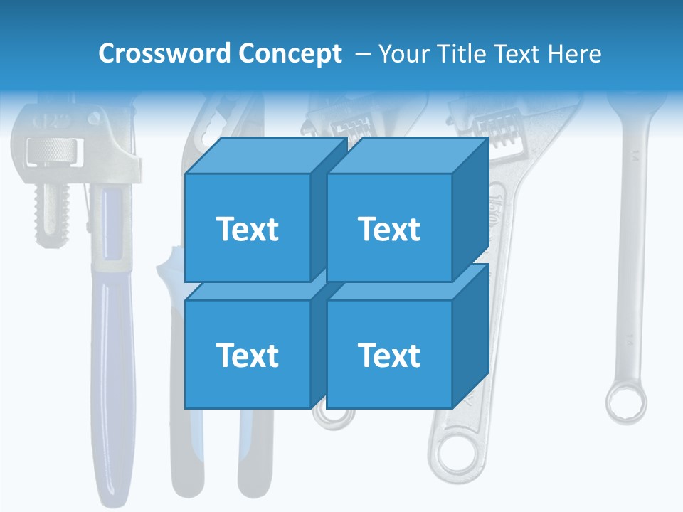 Construction Steel Bolt PowerPoint Template