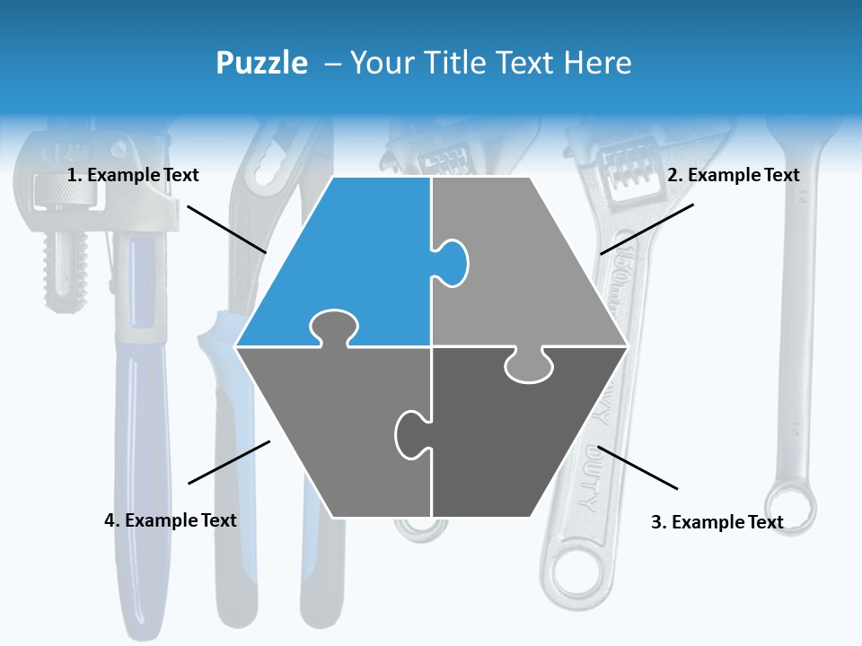 Construction Steel Bolt PowerPoint Template