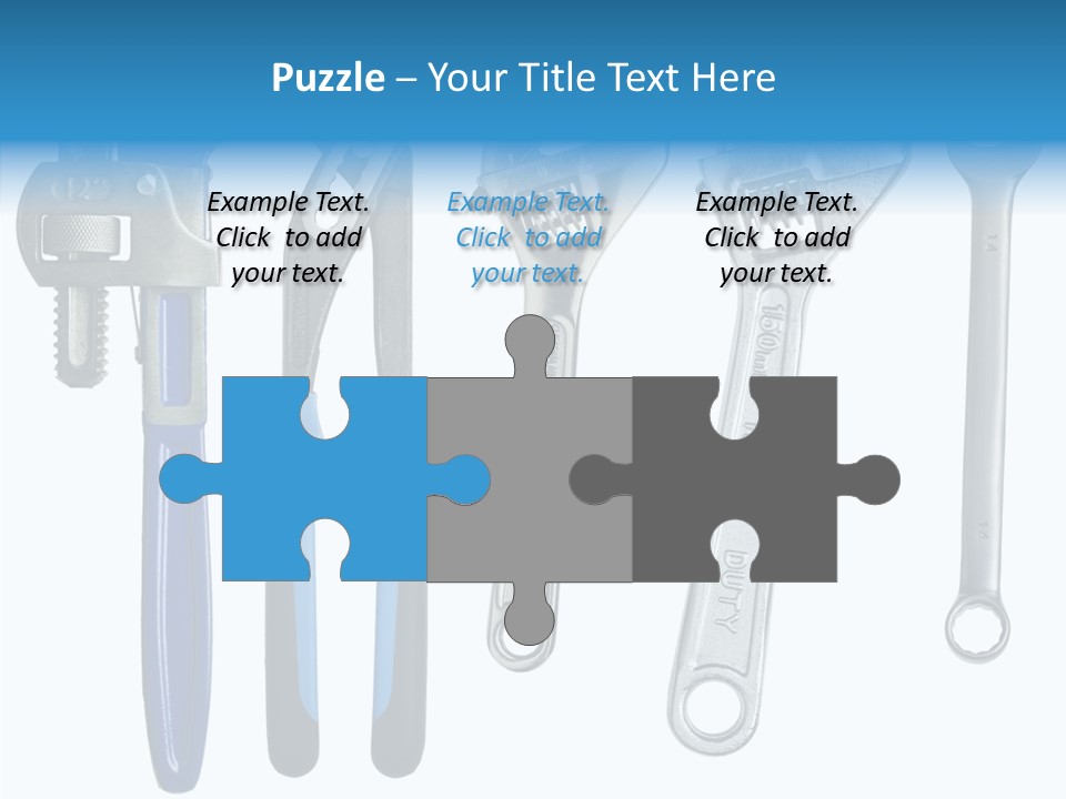 Construction Steel Bolt PowerPoint Template