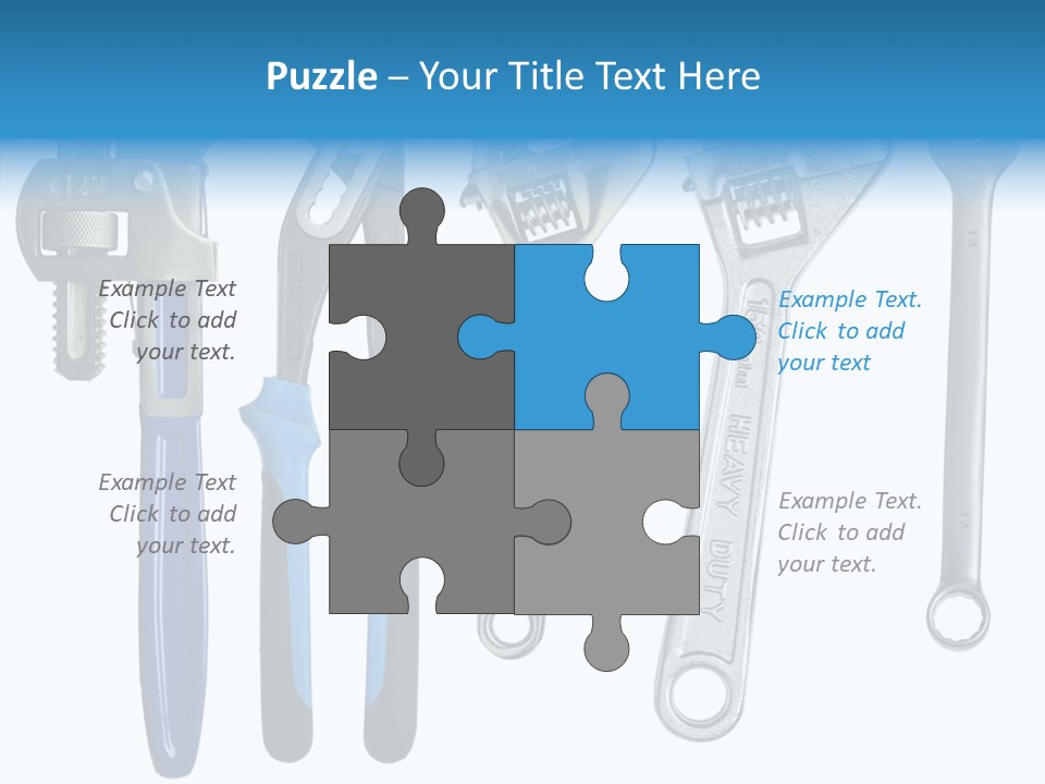 Construction Steel Bolt PowerPoint Template