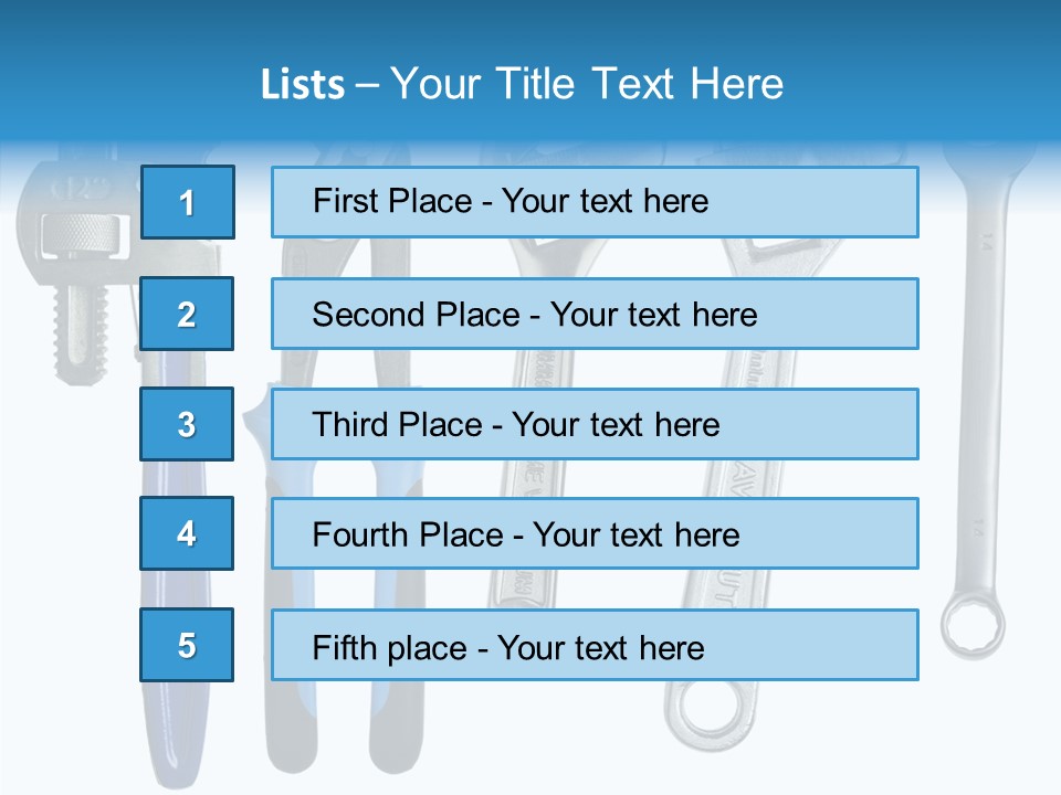 Construction Steel Bolt PowerPoint Template