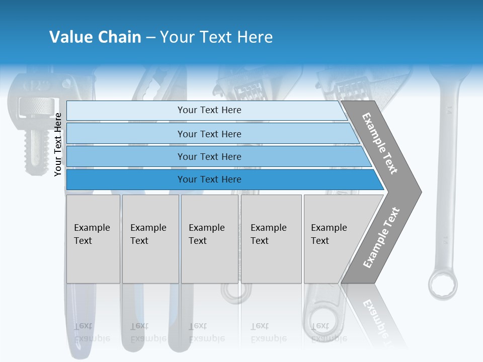 Construction Steel Bolt PowerPoint Template