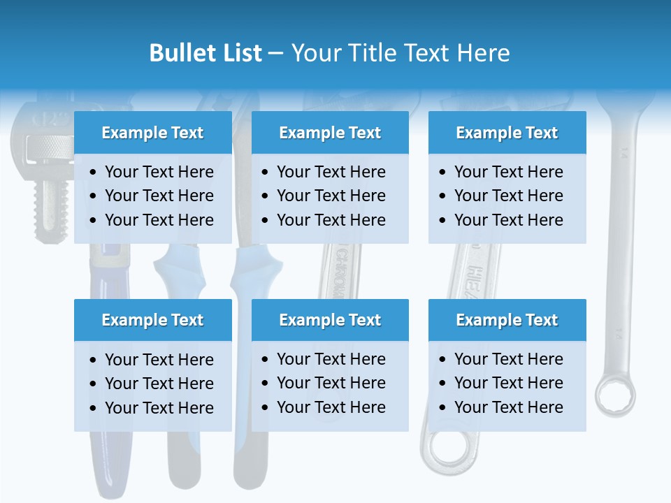 Construction Steel Bolt PowerPoint Template