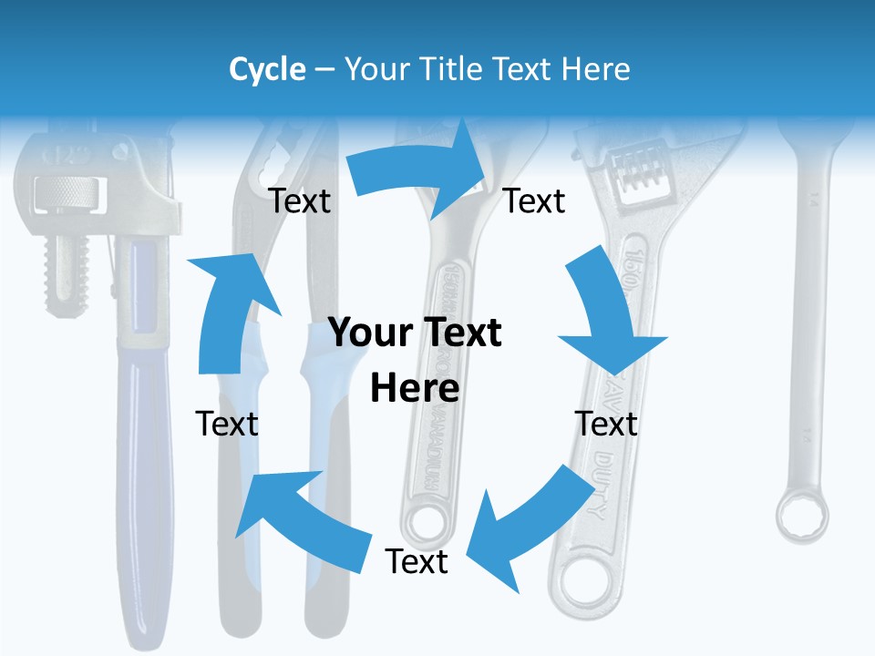 Construction Steel Bolt PowerPoint Template