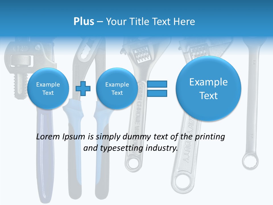 Construction Steel Bolt PowerPoint Template
