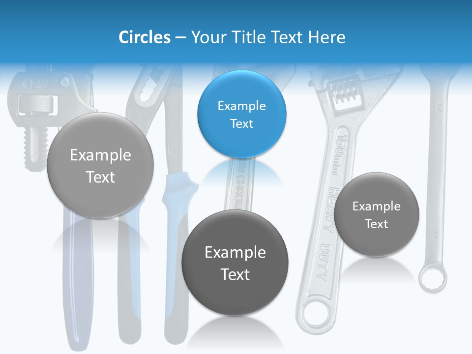 Construction Steel Bolt PowerPoint Template