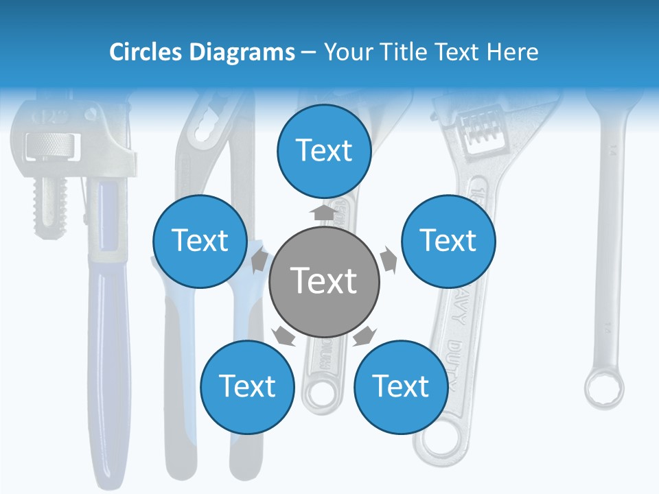 Construction Steel Bolt PowerPoint Template