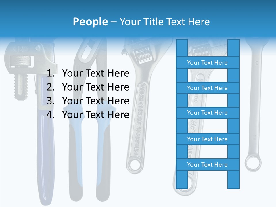 Construction Steel Bolt PowerPoint Template