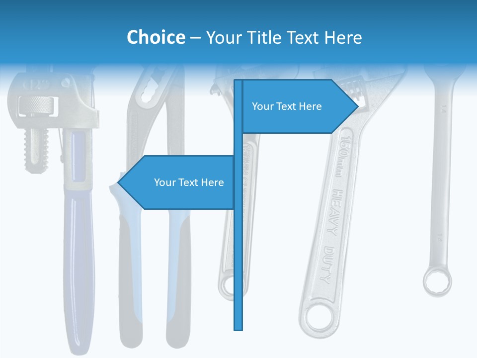Construction Steel Bolt PowerPoint Template
