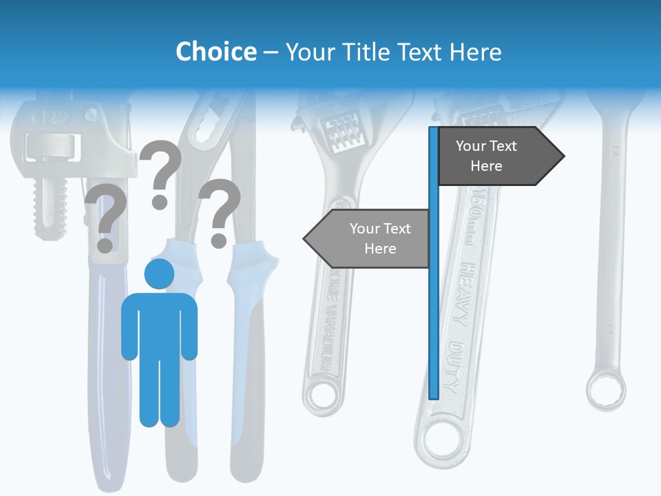 Construction Steel Bolt PowerPoint Template