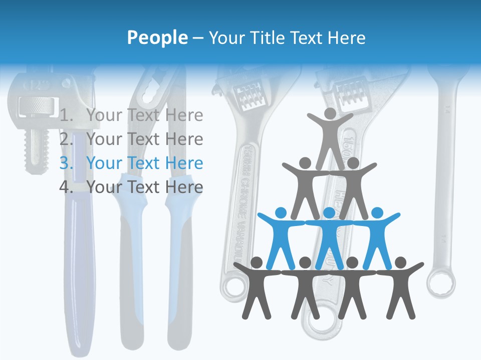 Construction Steel Bolt PowerPoint Template