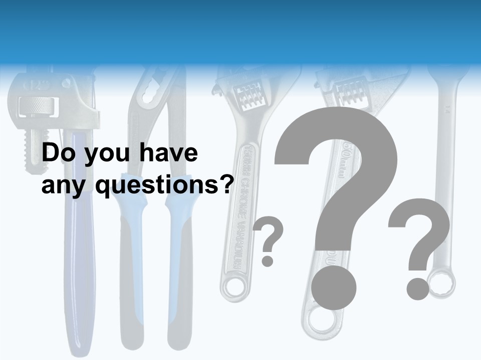 Construction Steel Bolt PowerPoint Template