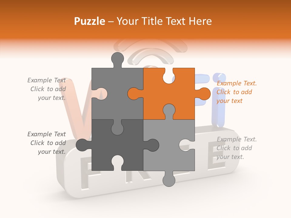 Network Wi Fi Public PowerPoint Template