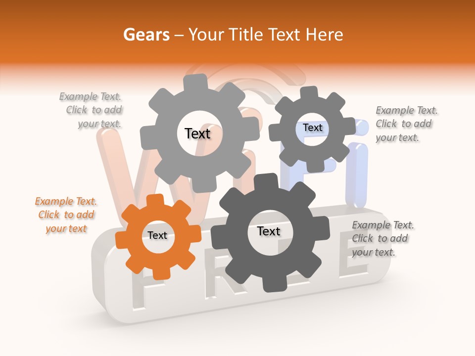 Network Wi Fi Public PowerPoint Template