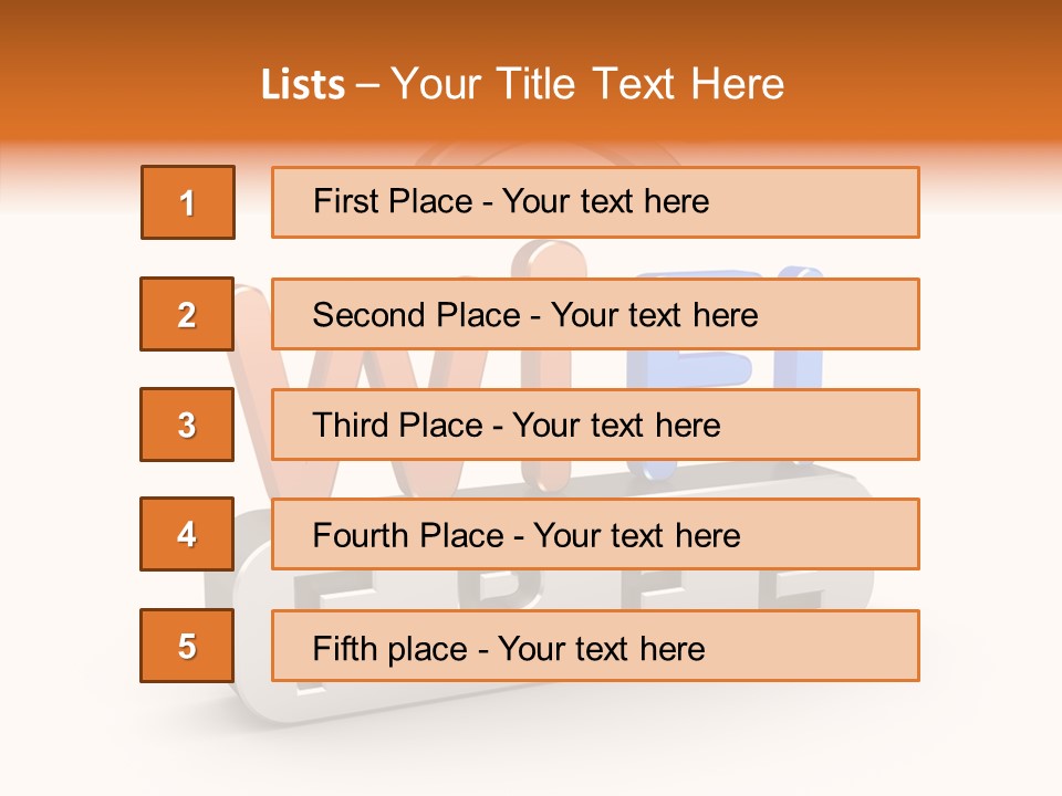 Network Wi Fi Public PowerPoint Template