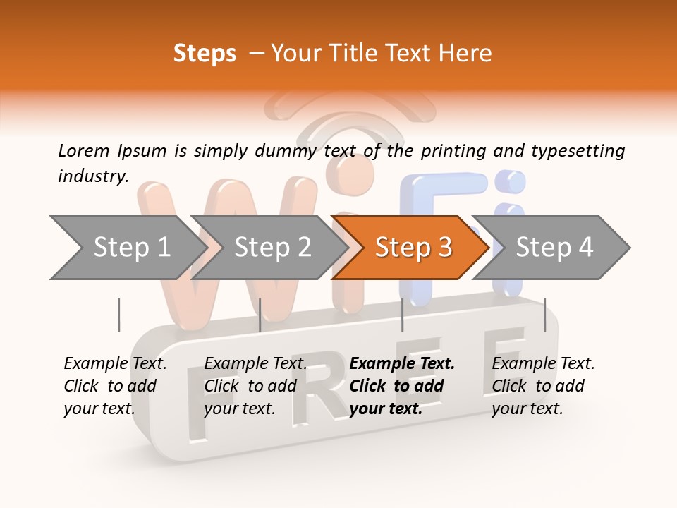 Network Wi Fi Public PowerPoint Template