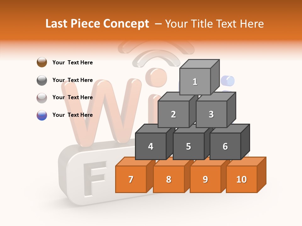 Network Wi Fi Public PowerPoint Template