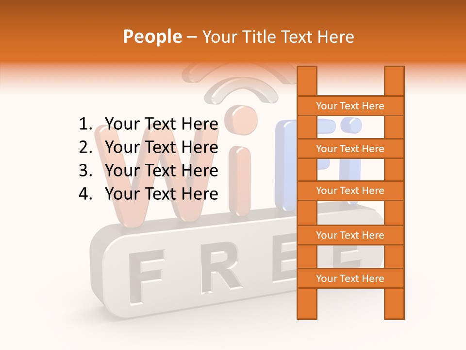 Network Wi Fi Public PowerPoint Template
