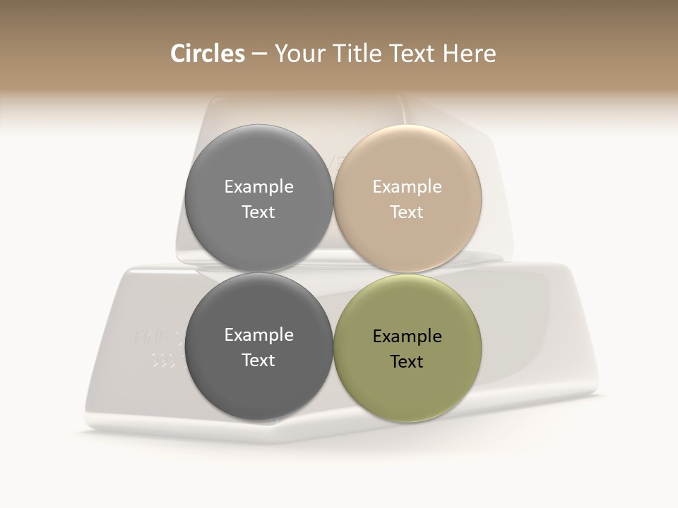 Isolated Background Banking PowerPoint Template