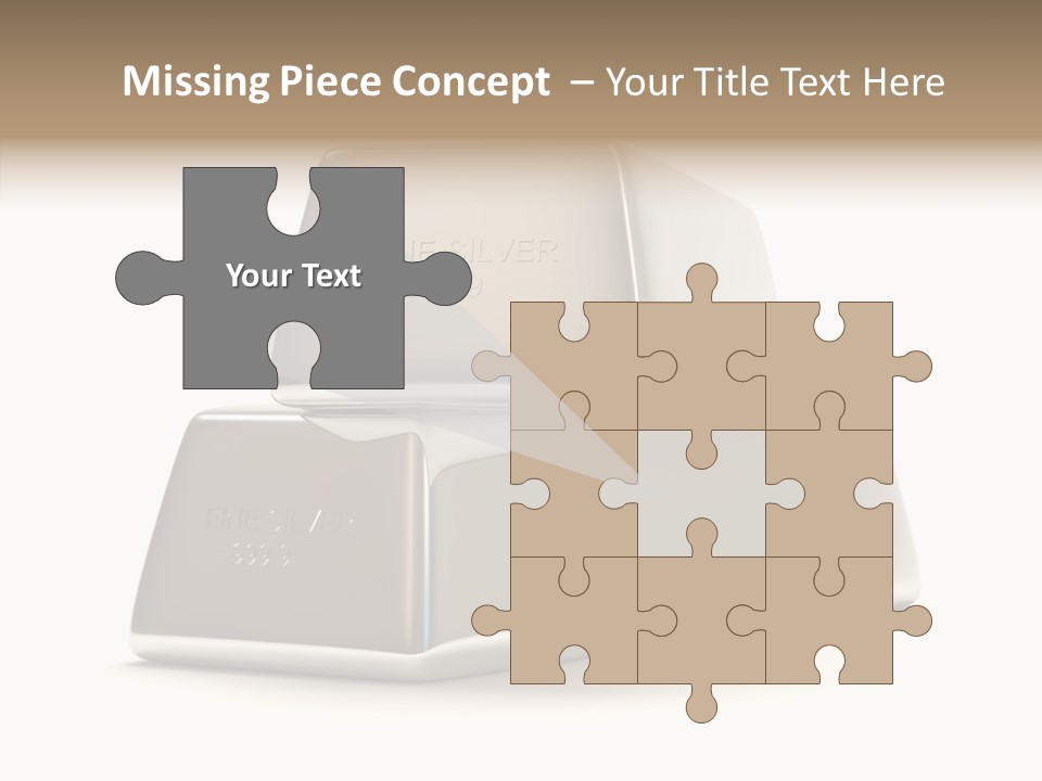 Isolated Background Banking PowerPoint Template