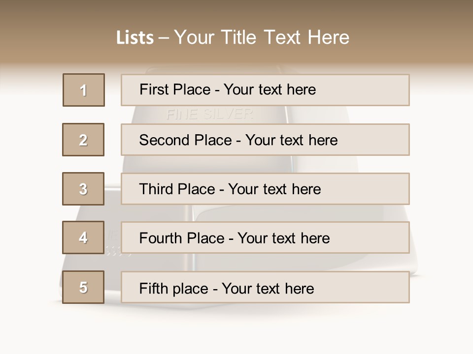 Isolated Background Banking PowerPoint Template