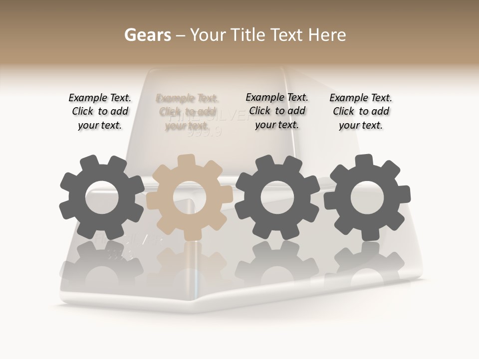 Isolated Background Banking PowerPoint Template