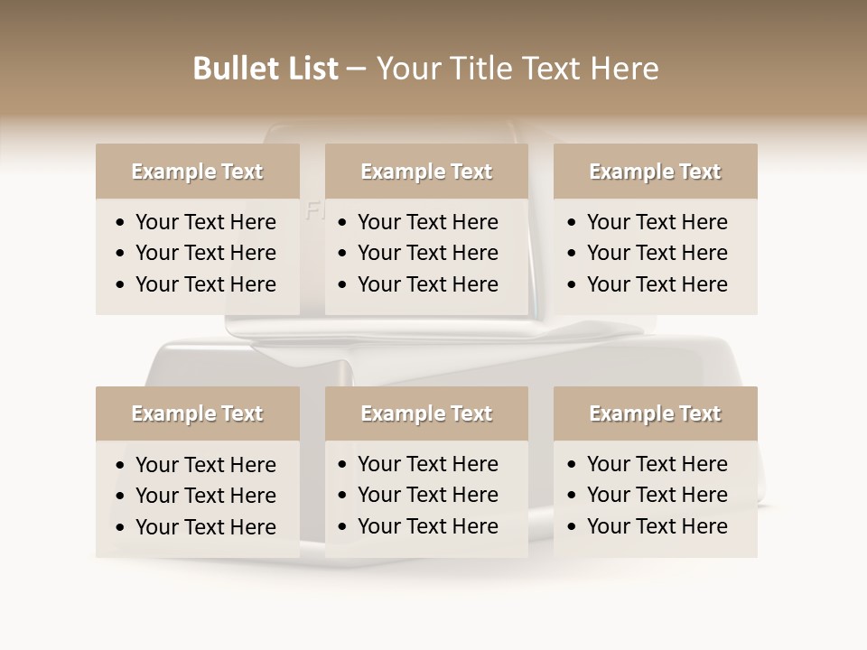 Isolated Background Banking PowerPoint Template