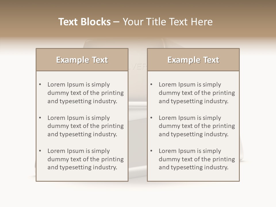 Isolated Background Banking PowerPoint Template