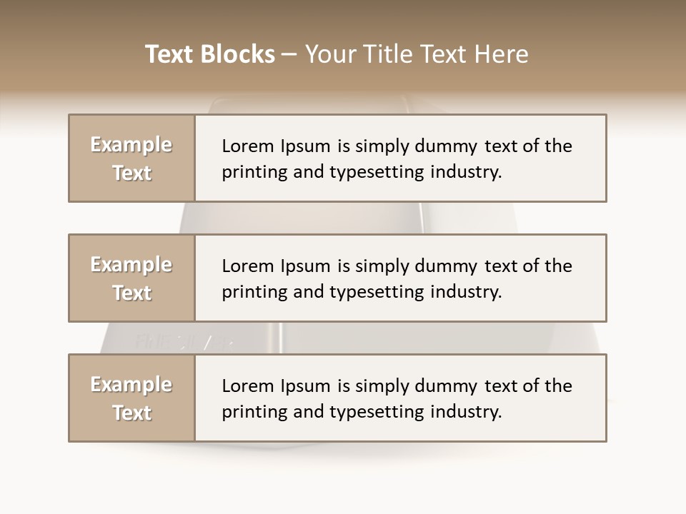 Isolated Background Banking PowerPoint Template