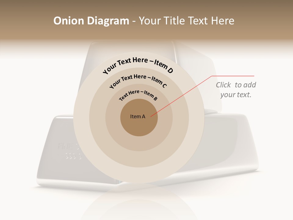Isolated Background Banking PowerPoint Template