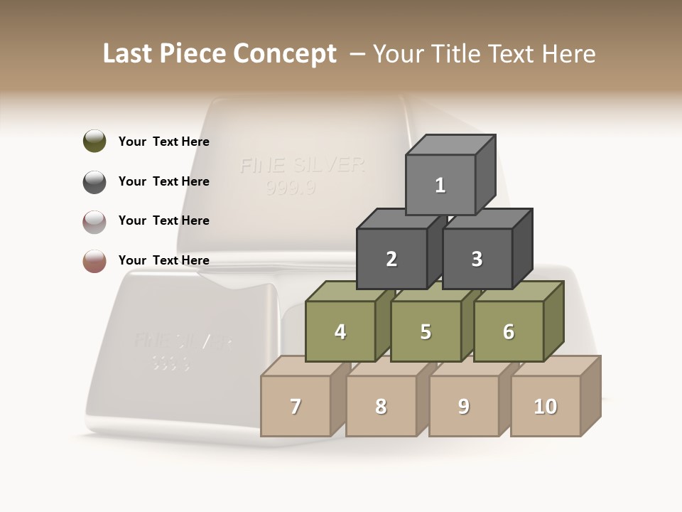 Isolated Background Banking PowerPoint Template