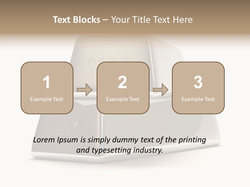 Isolated Background Banking PowerPoint Template