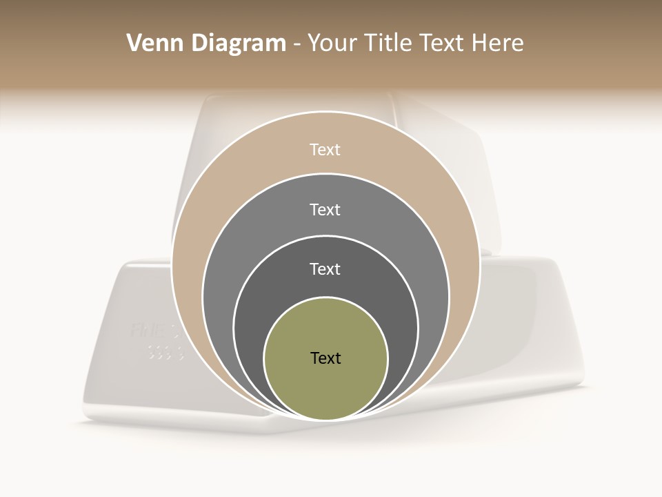 Isolated Background Banking PowerPoint Template
