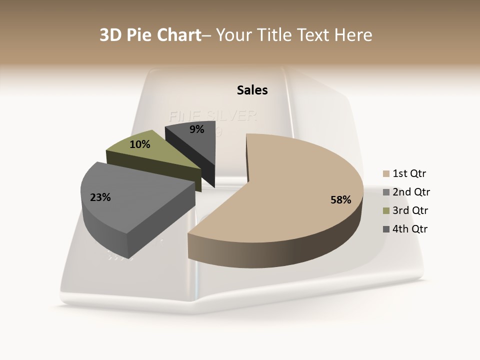Isolated Background Banking PowerPoint Template
