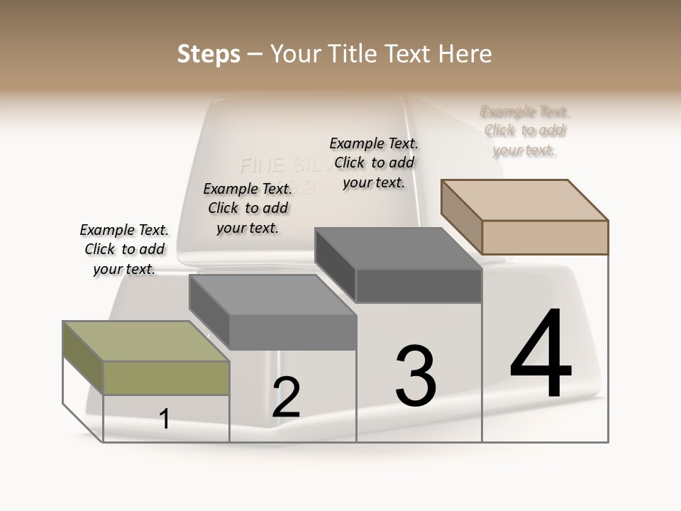 Isolated Background Banking PowerPoint Template