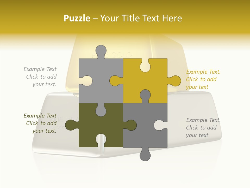 Concept Treasure Market PowerPoint Template