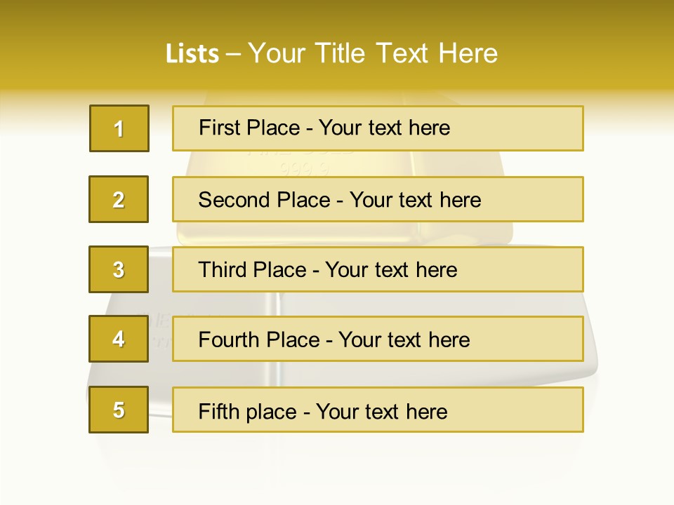 Concept Treasure Market PowerPoint Template