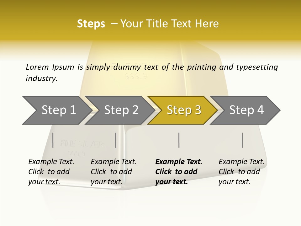 Concept Treasure Market PowerPoint Template