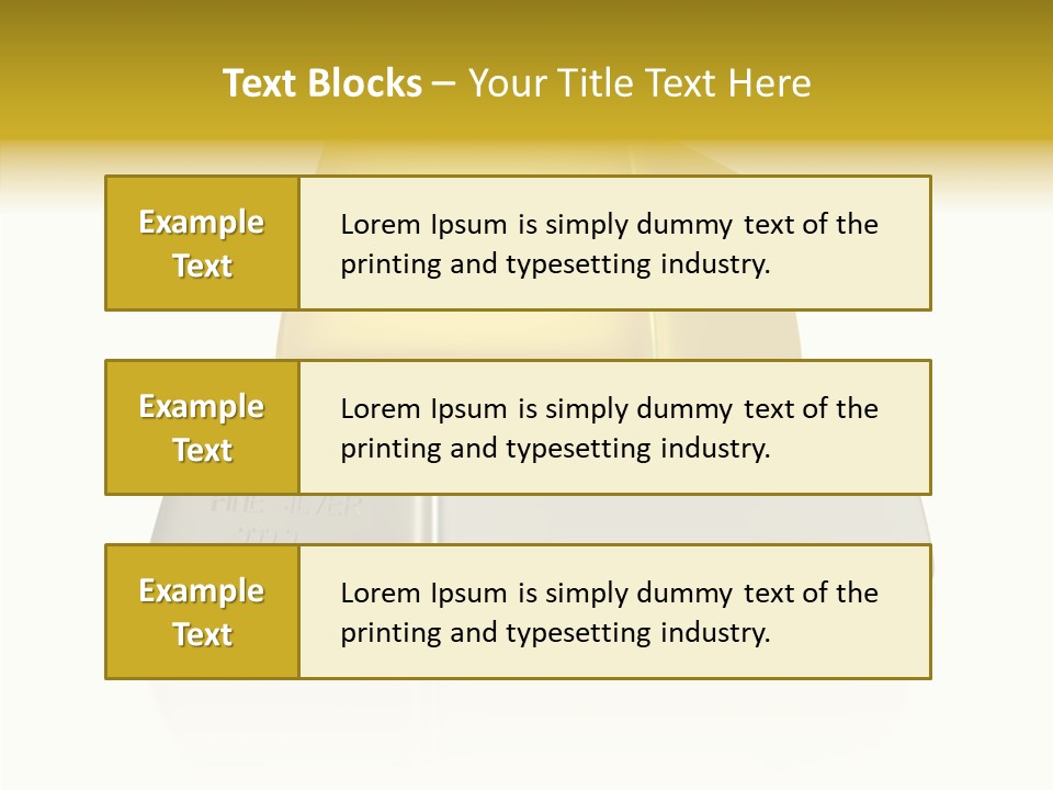 Concept Treasure Market PowerPoint Template
