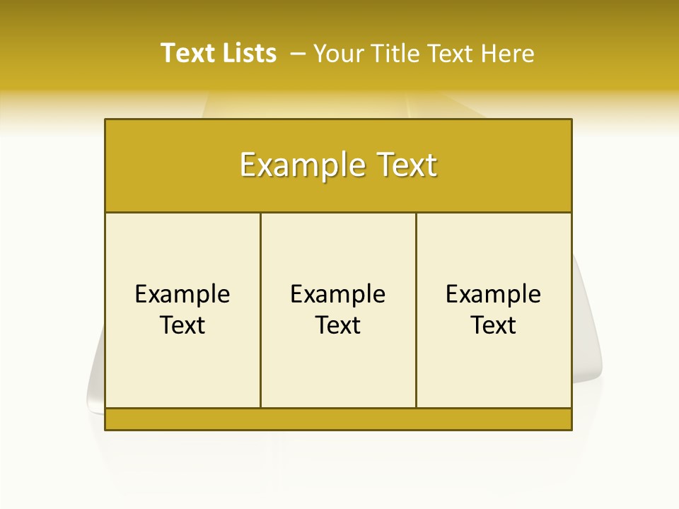 Concept Treasure Market PowerPoint Template