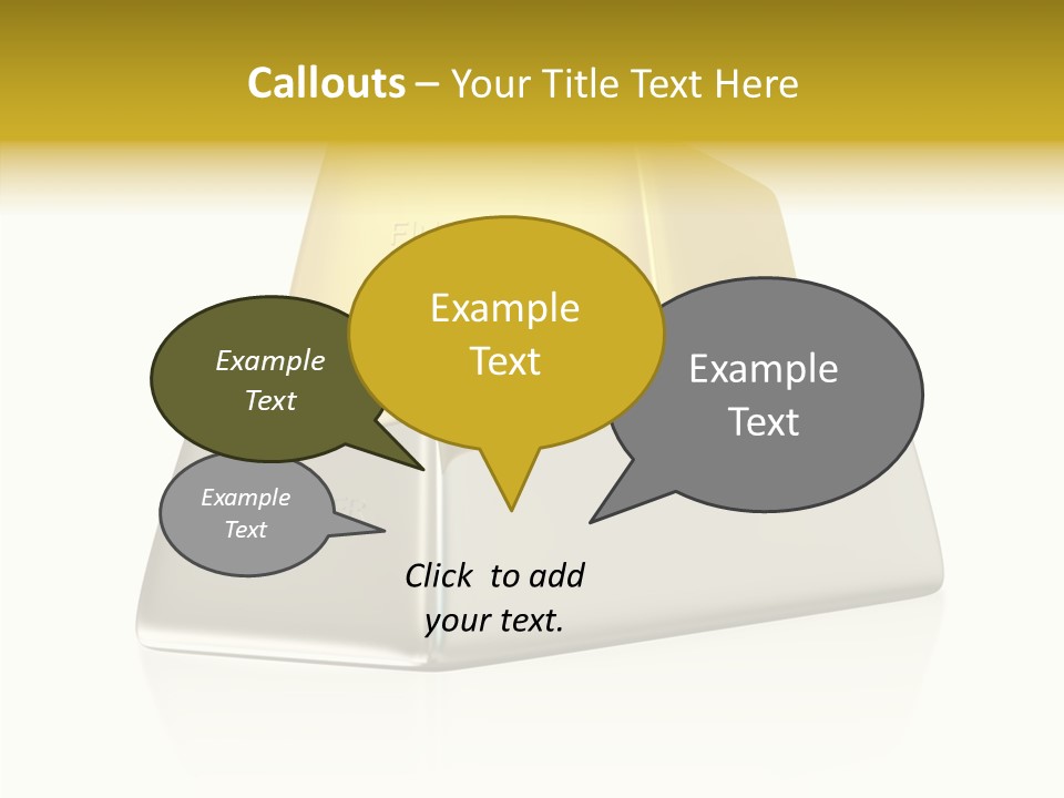 Concept Treasure Market PowerPoint Template