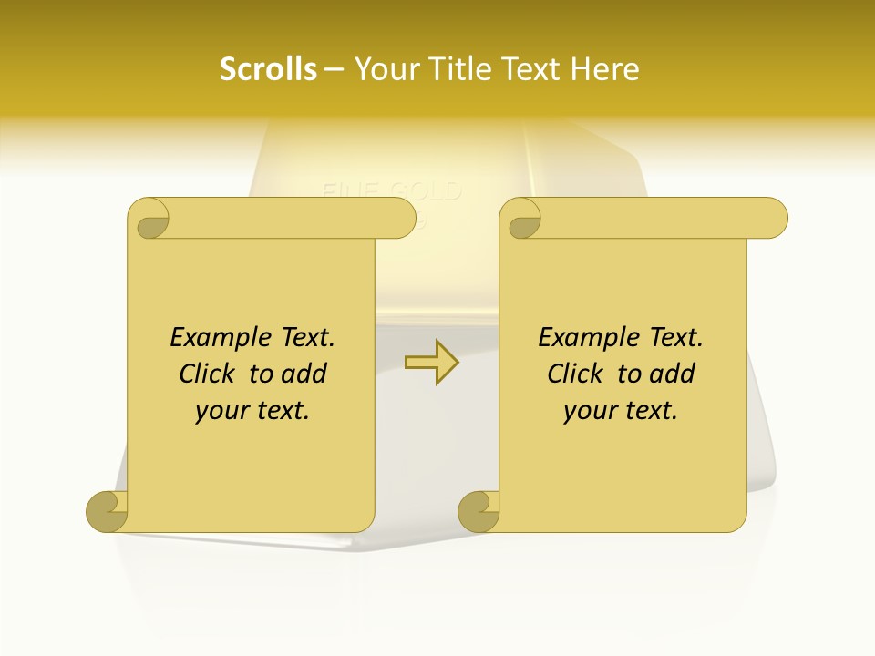 Concept Treasure Market PowerPoint Template
