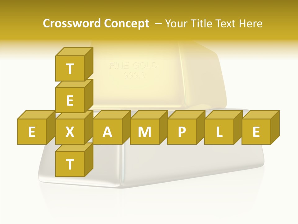 Concept Treasure Market PowerPoint Template