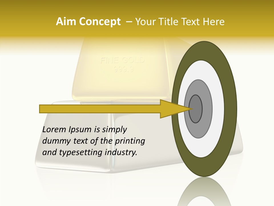 Concept Treasure Market PowerPoint Template